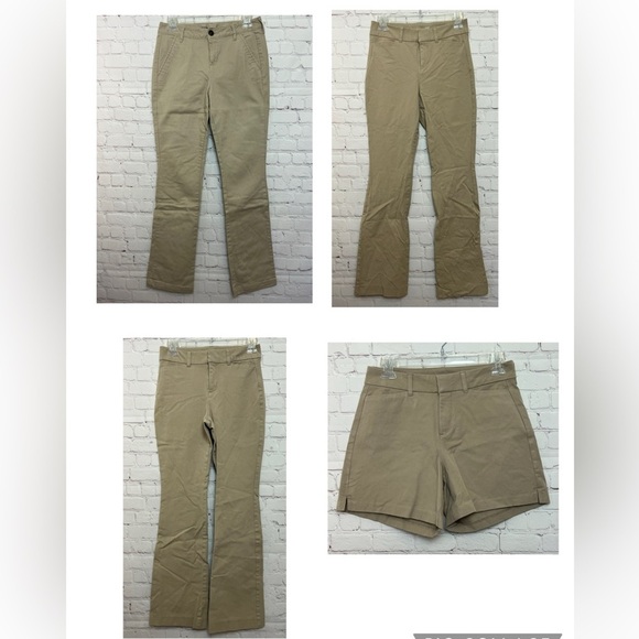 Old Navy Khaki Pants and Short Lot - Picture 1 of 16